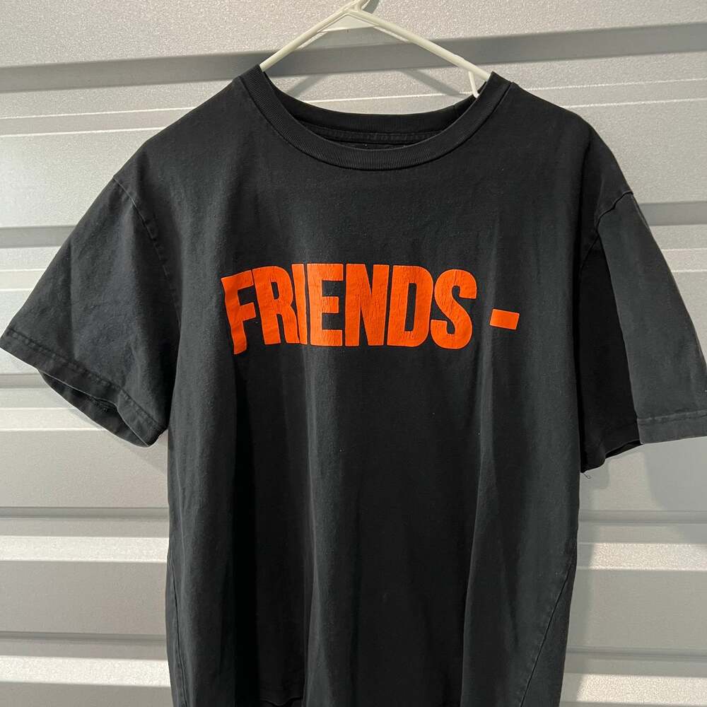 Vlone Friends Black/Orange T-Shirt